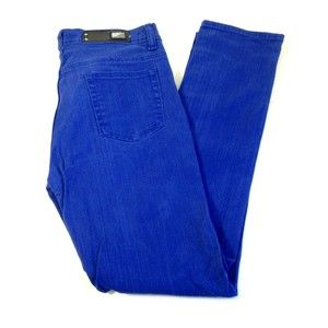 Culture Jeans Denim Skinny Fit Mens Royal Blue Jeans 30 x 29 Some Stretch NICE